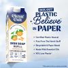 Cleancult Dish Soap Liquid Refill (32oz, 1 Pack) – Plant Based Cleaning Power – Dish Soap that Cuts Grease & Grime – Free of Harsh Chemicals – Uses 90% Less Plastic – Mandarin Peel(Mandarin Peel)
