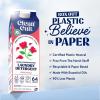 Ultra Concentrated Liquid Laundry Detergent Soap, 64 loads (32 oz), 90% Less Plastic, No Harsh Chemicals, Free & Clear, Defeats Stains & Odors, Eco-friendly, HE/Standard Compatible(Rose)