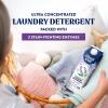 Ultra Concentrated Liquid Laundry Detergent Soap, 64 loads (32 oz), 90% Less Plastic, No Harsh Chemicals, Free & Clear, Defeats Stains & Odors, Eco-friendly, HE/Standard Compatible(Wild Lavender)
