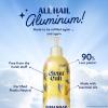 Cleancult – Lemon Verbena – Liquid Dish Soap – Refillable Aluminum Bottle – Dish Soap that Cuts Grease & Grime – 16 oz – 1 Pack(Lemon Verbena)
