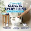 Cleancult Toilet Bowl Cleaner Sheets – Dissolvable, Septic Safe, Effective Cleaning, Removes Stains & Rings, Cleans & Deodorizes – 32 Uses – Sea Spray Scent – Plastic-Free Packaging(Sea Spray)
